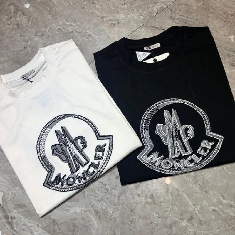 春夏新作 モンクレール ロゴマークTシャツ 偽物 mov08058