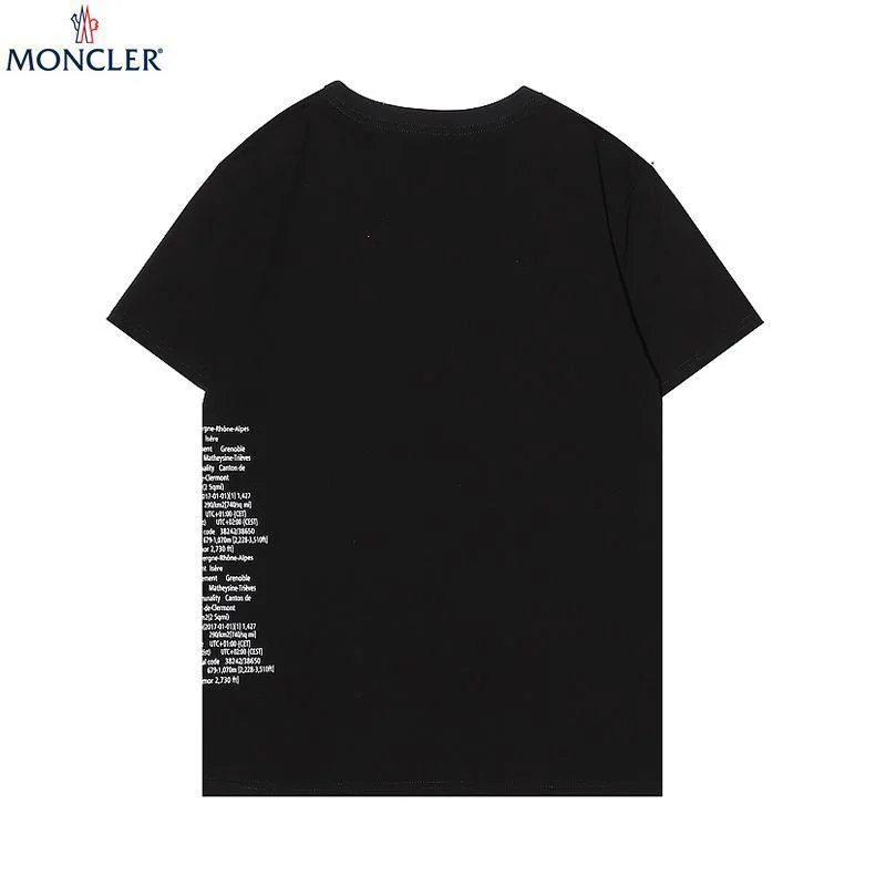 累積売上総額第1位!モンクレール 偽物 シンプルロゴ半袖Tシャツ mow13157