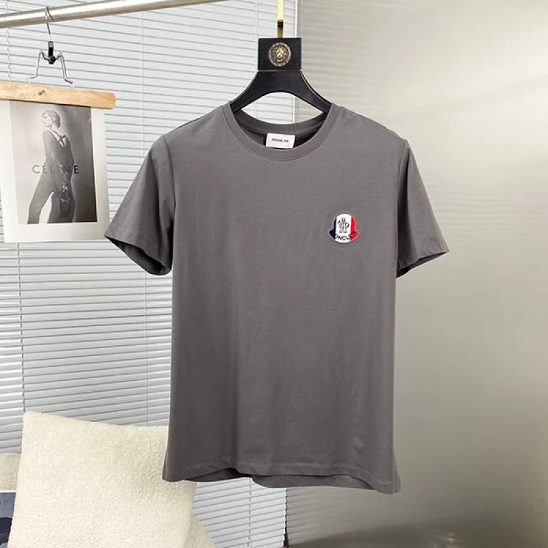 モンクレール シンプルロゴTシャツ 偽物 3色 mox31923