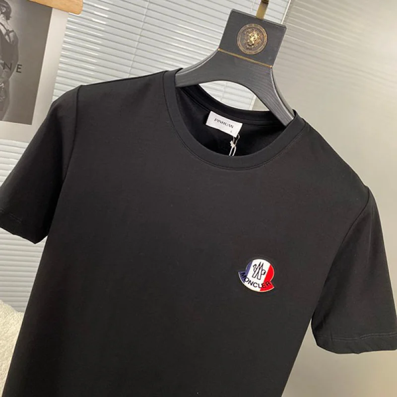 モンクレール シンプルロゴTシャツ 偽物 3色 mox31923