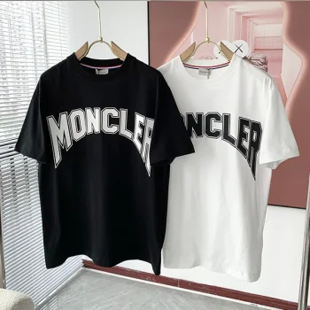大人気!モンクレール ロゴ 半袖Tシャツ コピー 2色 moa24075