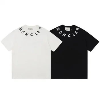 最安値挑戦 モンクレール コットンジャージ プリント Tシャツ コピー mor47577