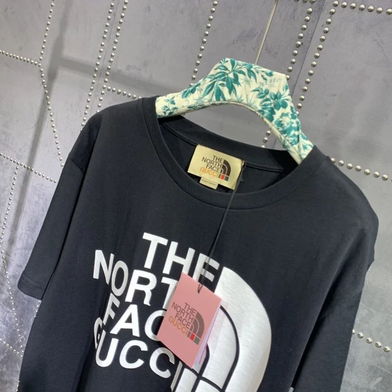 秋冬新作 グッチ×ノースフェイス コピー コラボ★スペシャルロゴTシャツ Noa63076