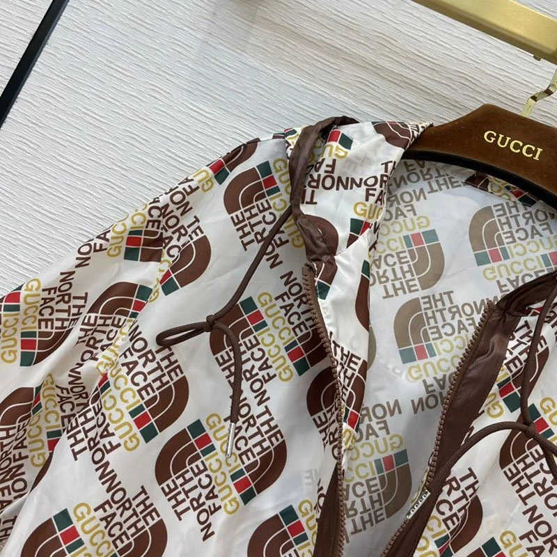 定番 ノースフェイス グッチ コラボ テクニカル コピー ジャケットNod74937