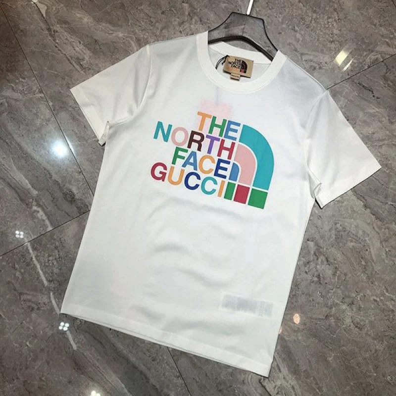 新作限定 グッチ ノースフェイス コピー Tシャツ 3色 Noe78560