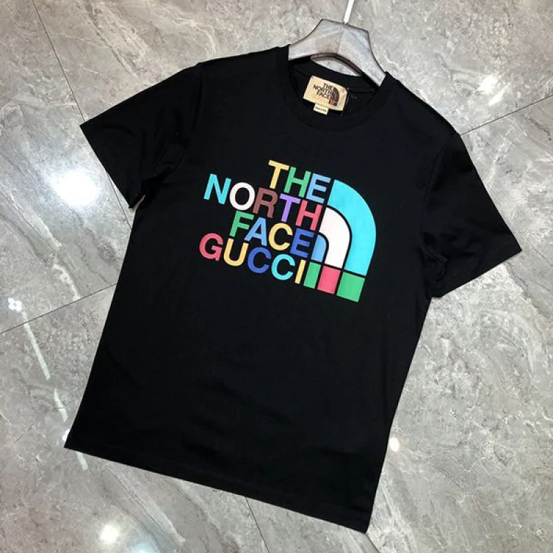 新作限定 グッチ ノースフェイス コピー Tシャツ 3色 Noe78560