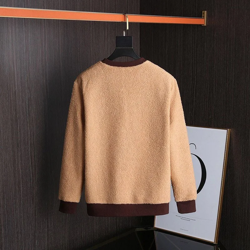 大人気!グッチ x ノースフェイス コピー ★ロゴフェイクファースエット プルオーバー Nof71250