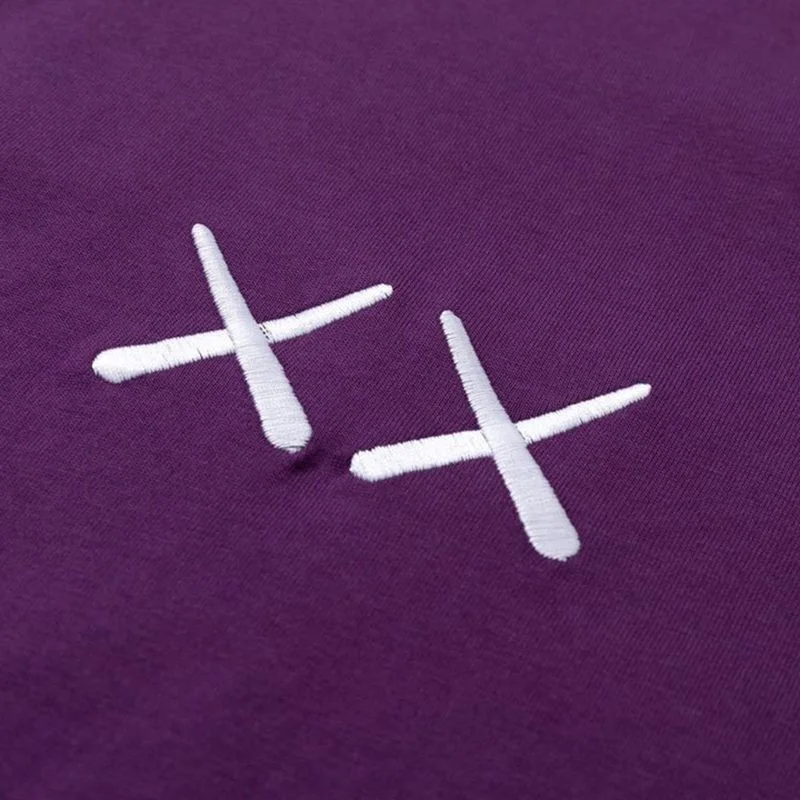 国内発送 ノースフェイス XX KAWS コピー エンブロイダリー コットンTシャツ Nog04211