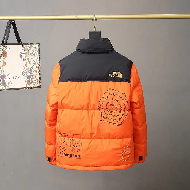 暖かい服装 ノースフェイス x ブレインデッド ヌプシ 偽物ジャケット Noi75005