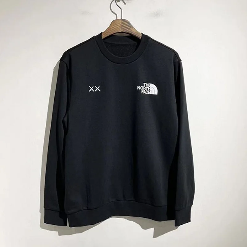 大人気!KAWS×ノースフェイス コラボ 長袖コットントレーナー 2色 Noj10113