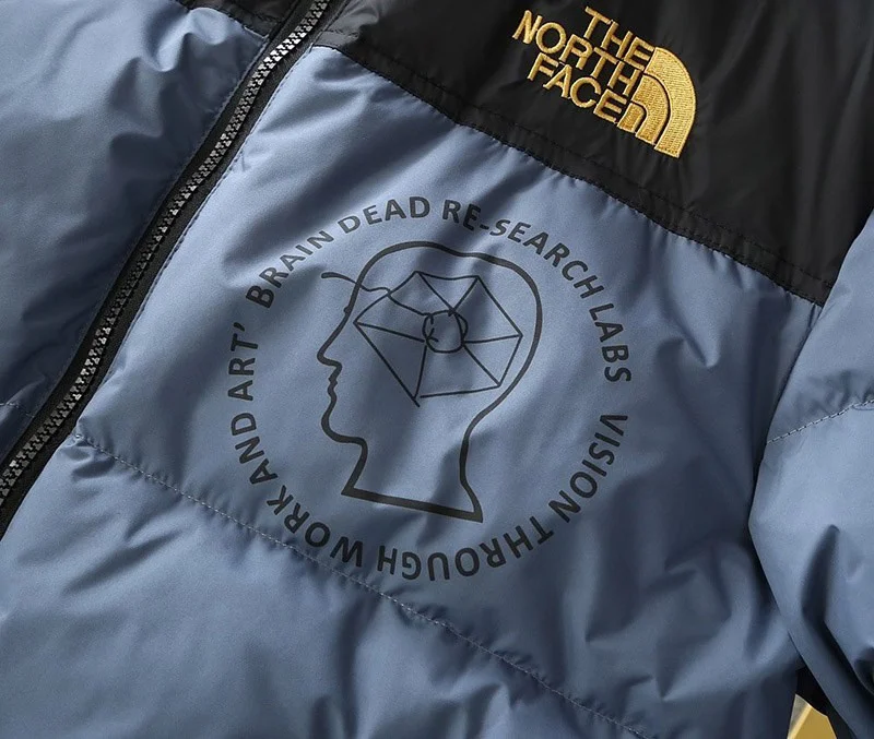 暖かい服装 ノースフェイス x ブレインデッド ヌプシ ジャケットコピーNok67737