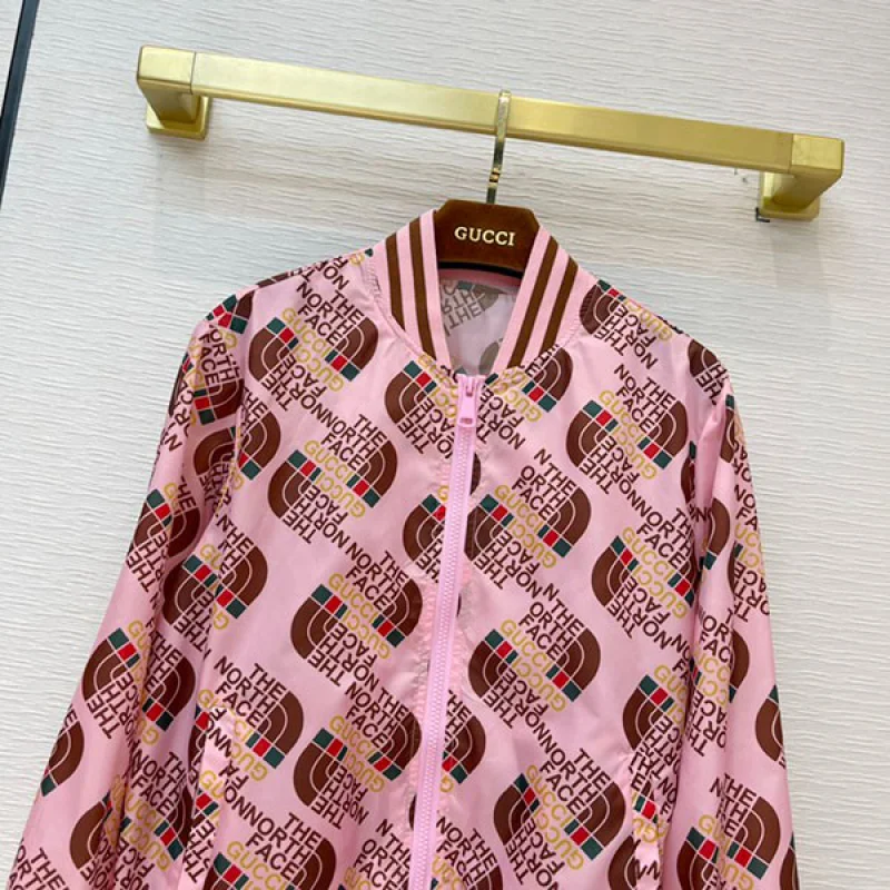 稀少 ノースフェイス グッチ コラボ テクニカル コピージャケット Nov30418