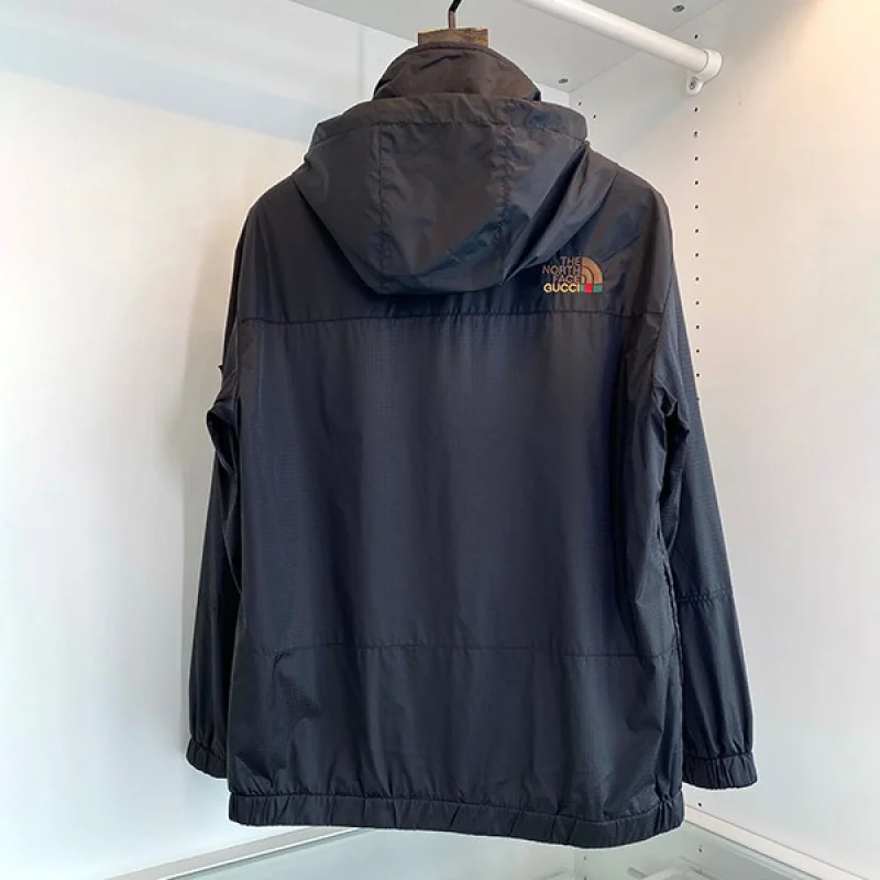 ☆超人気☆ グッチ x ノースフェイス★ロゴジップアップジャケットコピー Noy09689