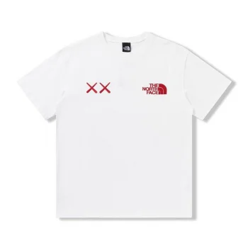 大人気!!新色ノースフェイス XX KAWS 偽物 エンブロイダリー コットンTシャツ Noh88178