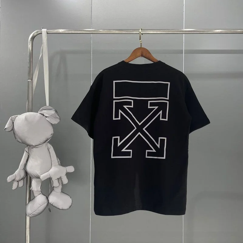 世界中で大人気♪オフホワイト 偽物 アローロゴTシャツ ofa40706