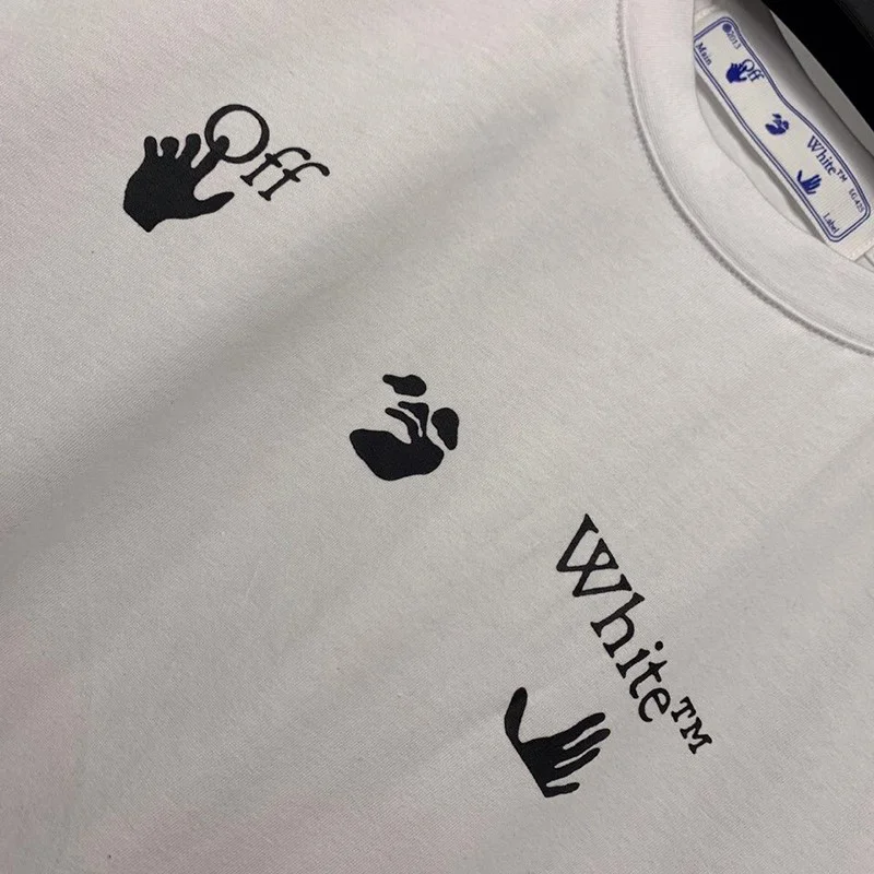 完売必至 OFF WHITE Tシャツ コピー スプレー カラバッジョ スリムフィット off48995