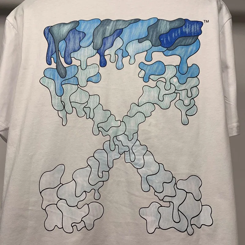 完売必至 OFF WHITE Tシャツ コピー スプレー カラバッジョ スリムフィット off48995