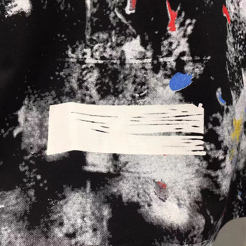 可愛いOFF WHITE Tシャツ コピー スプレー カラバッジョ スリムフィット ofj81650