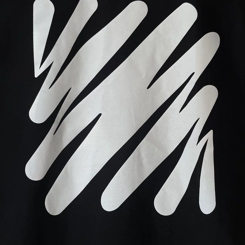 争奪戦オフホワイト Diagonal コットンTシャツ 偽物 ofj88513