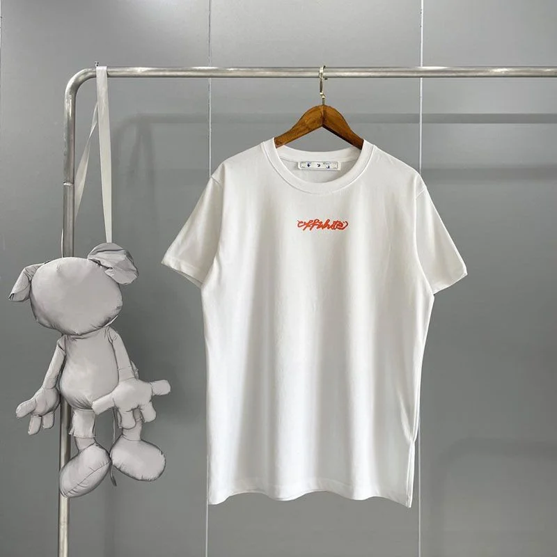人気急上昇オフホワイト グラフィティ アローロゴTシャツ 偽物 ofn08286