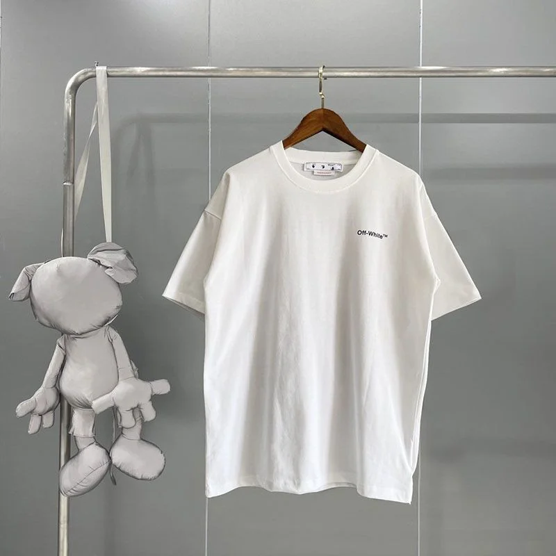 人気急上昇オフホワイト Diagonal コットンTシャツ コピー ofr65676