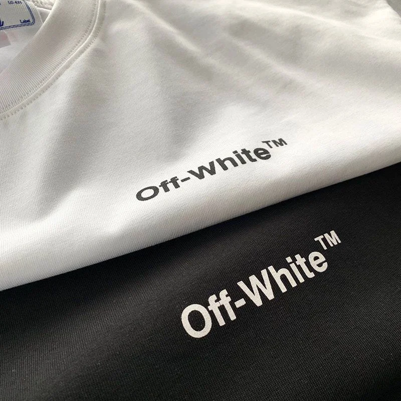 人気急上昇オフホワイト Diagonal コットンTシャツ コピー ofr65676