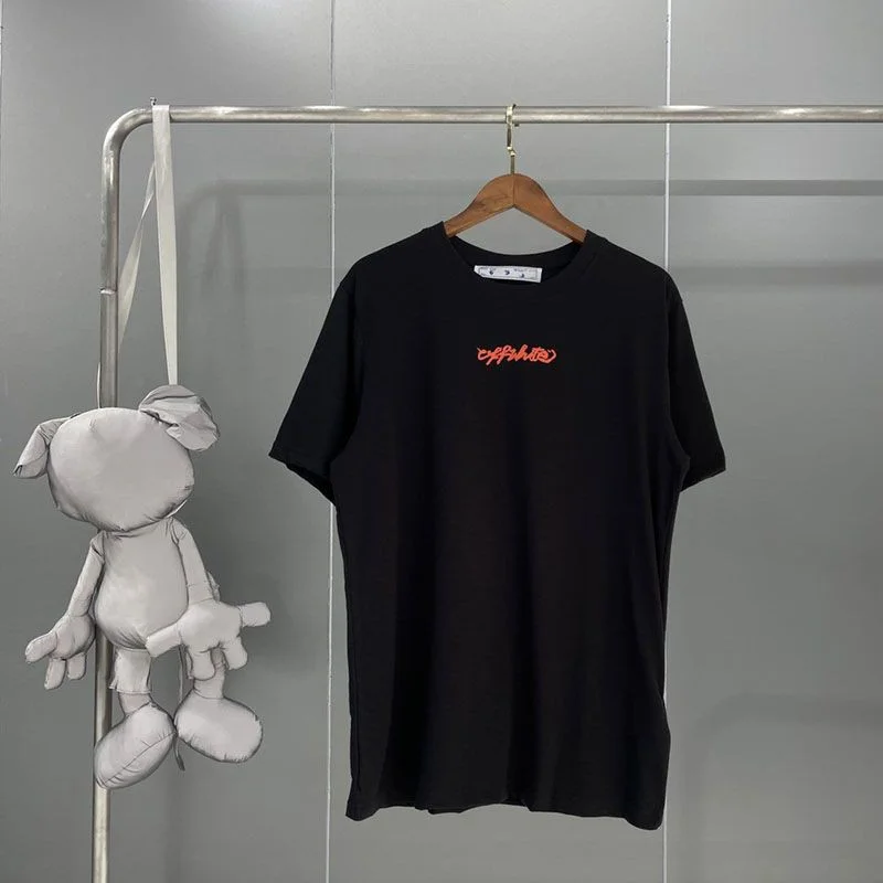 世界中で大人気♪オフホワイト グラフィティ アローロゴTシャツ 偽物 ofu86647