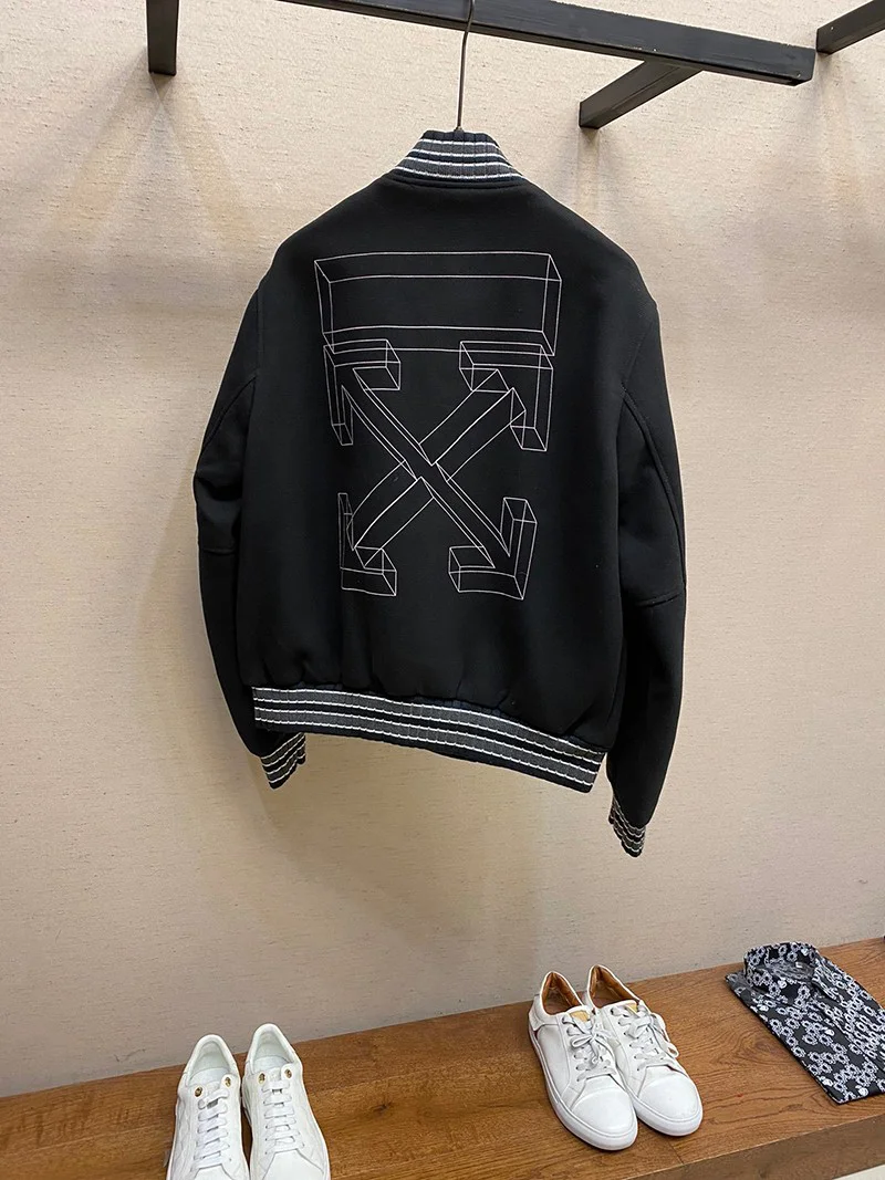 人気急上昇 OFF-WHITE ジャケット コピー ミニマル ボンバージャケット ofv45257