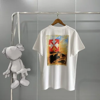 人気急上昇オフホワイト グラフィティ アローロゴTシャツ 偽物 ofn08286