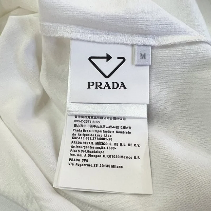 大人気!プラダ Tシャツ コピー コットン 半袖 82482新色☆希少 puf46353