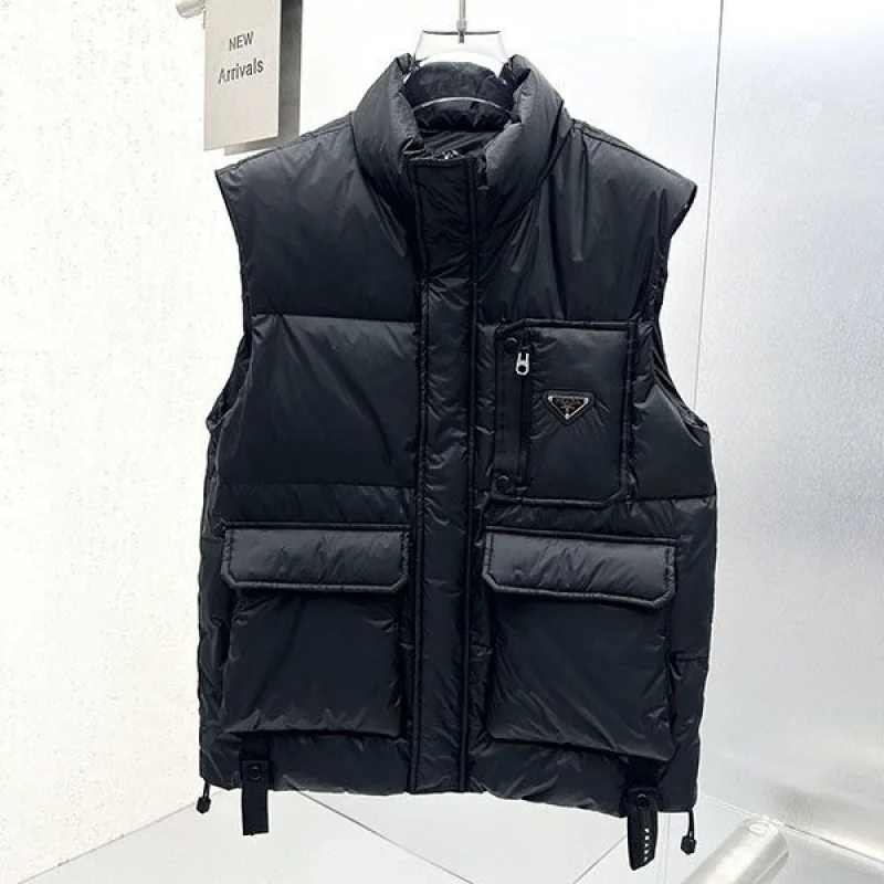 高級ブランド プラダ パデッド Re-Nylon ベスト 偽物 puu70208