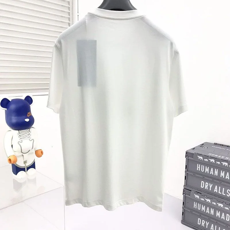 日本未入荷プラダ コピー ロゴ コットンTシャツ ホワイト puw71864