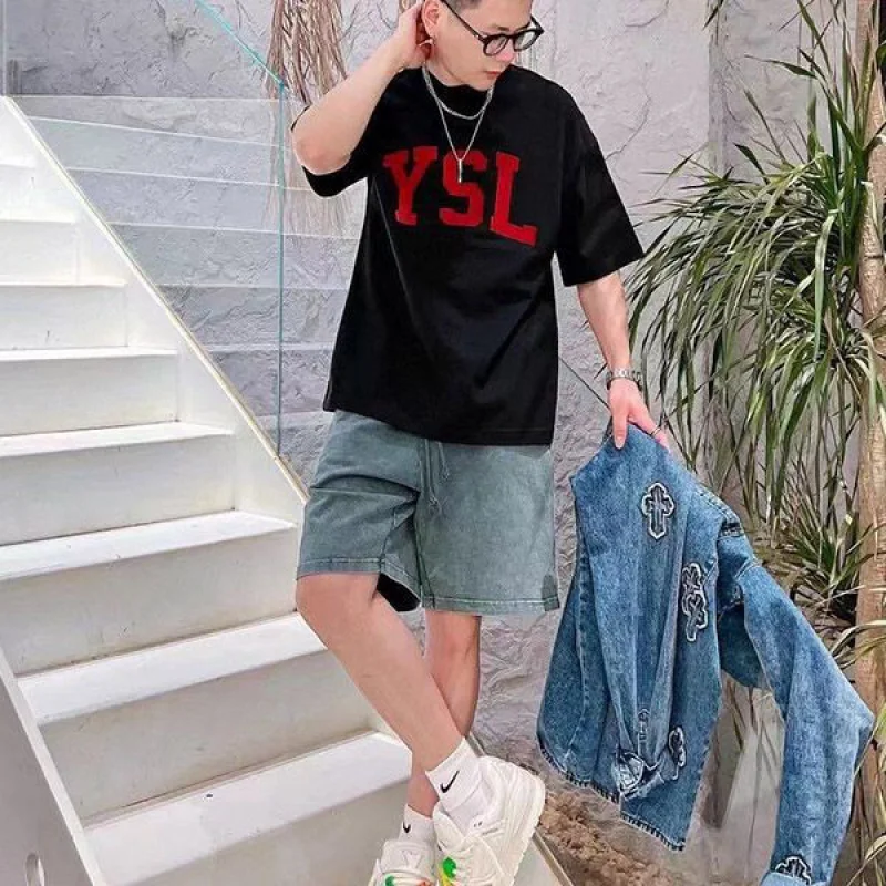 最安値挑戦 サンローラン YSL ヴィンテージTシャツ コピー Sat09812