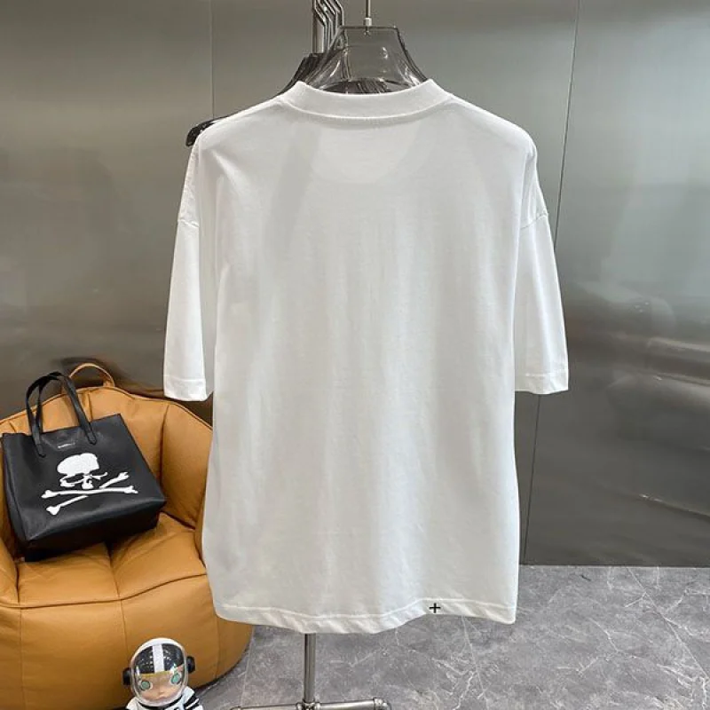 定番サンローラン 偽物 リバースロゴ 半袖Tシャツ Sax51589