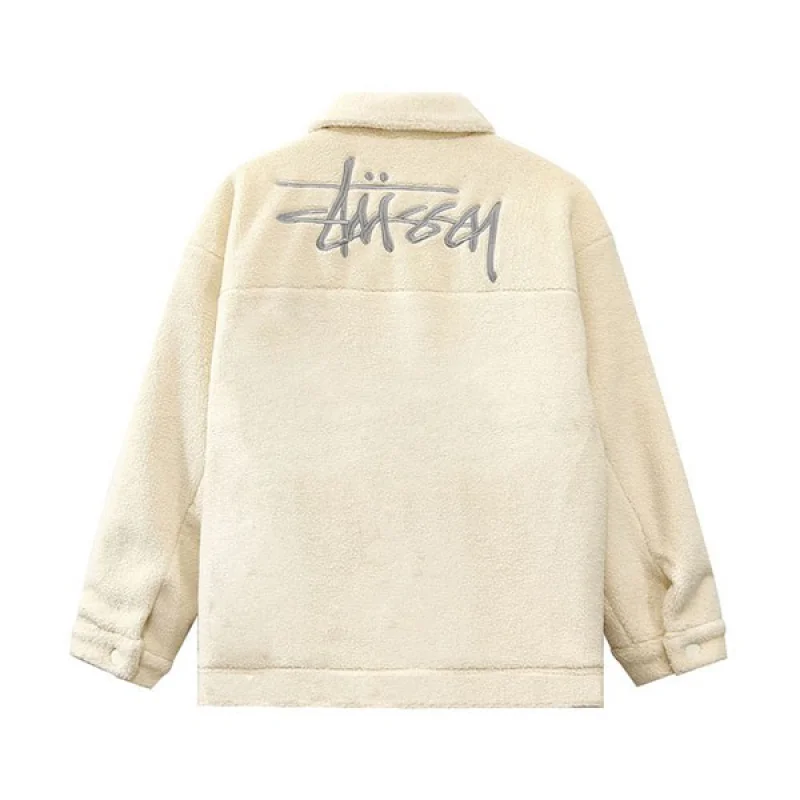 ステューシー コピー SHERPA ロゴ もこもこシェルパジャケット suf75215