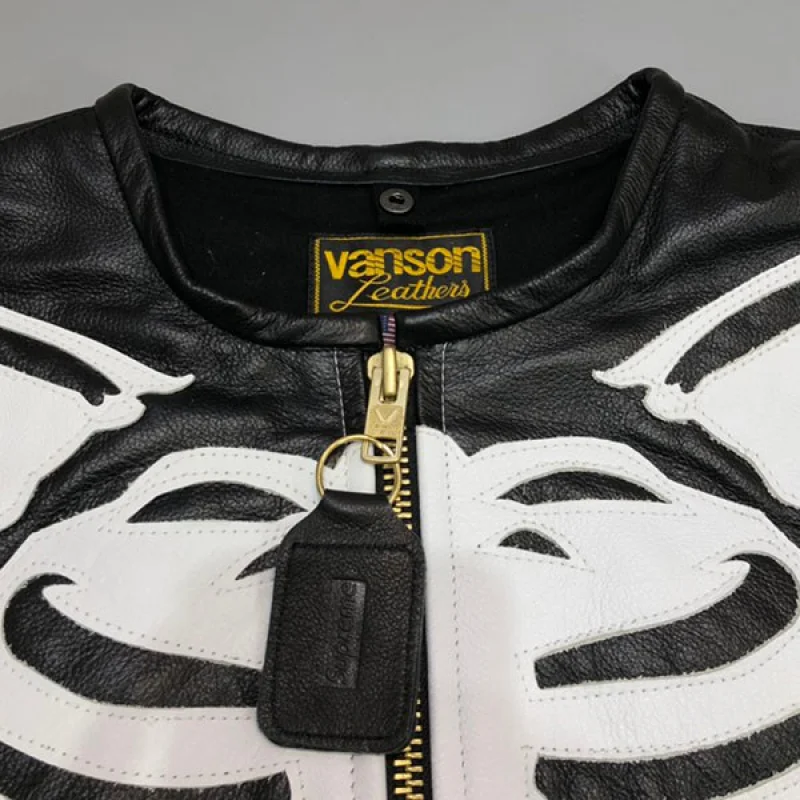 春もの新作シュプリーム コピー 革のジャケット Vanson Leather Bones Jacket Shg54235