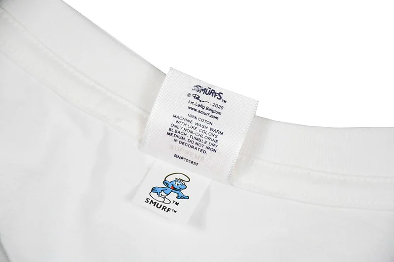 春もの新作 シュプリーム Tシャツ コピー★大きいスマーフ柄がかわいい Shj58371