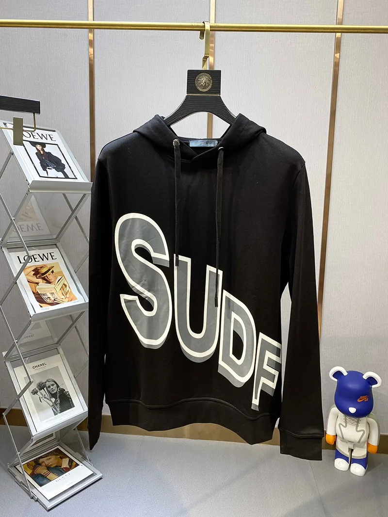 定番シュプリーム パーカー コピー ロングスリーブスウェット ブラック Shl78308