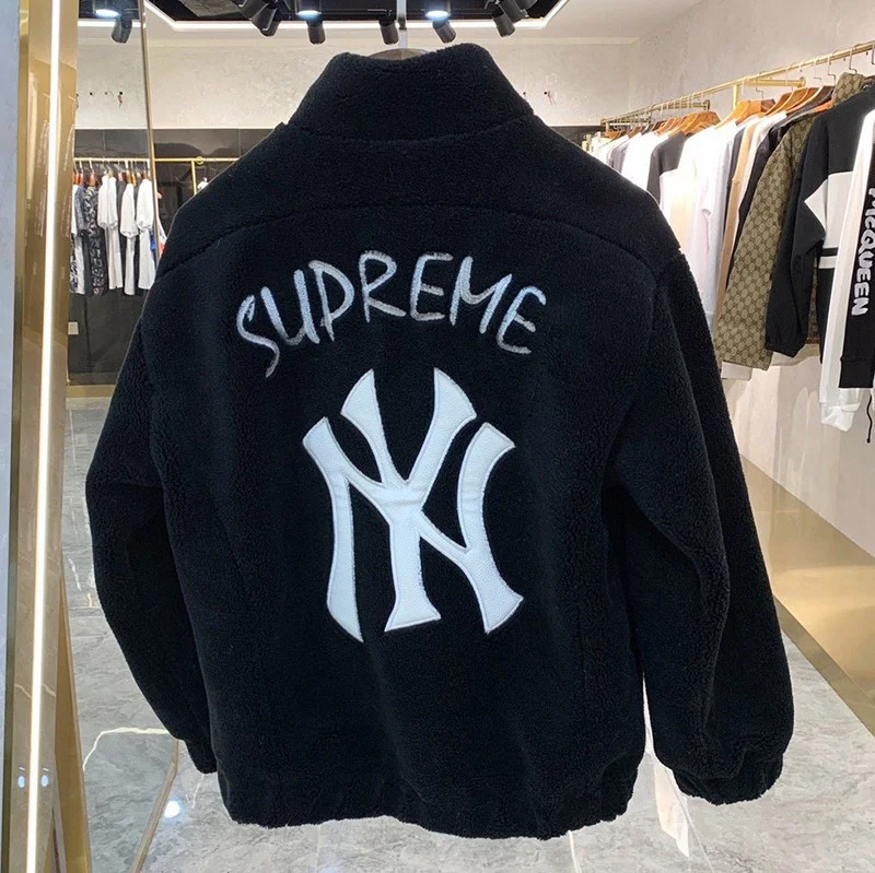 大人気!シュプリーム NY コピー パネル コート フリースジャケット Shy68816
