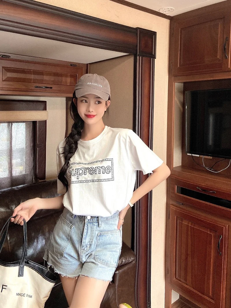 21AW新作シュプリーム ノースフェイス 偽物 コラボ Tシャツ Shz58287