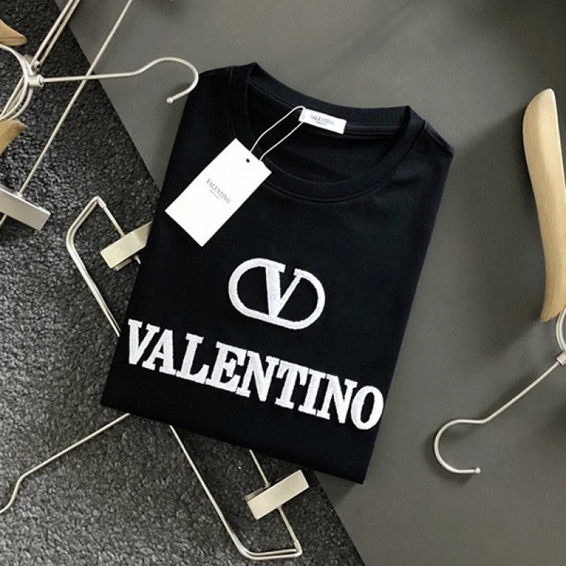 大人気!!新色ヴァレンティノ VLTNロゴ コットンパッチワーク Tシャツ コピー Vub00467