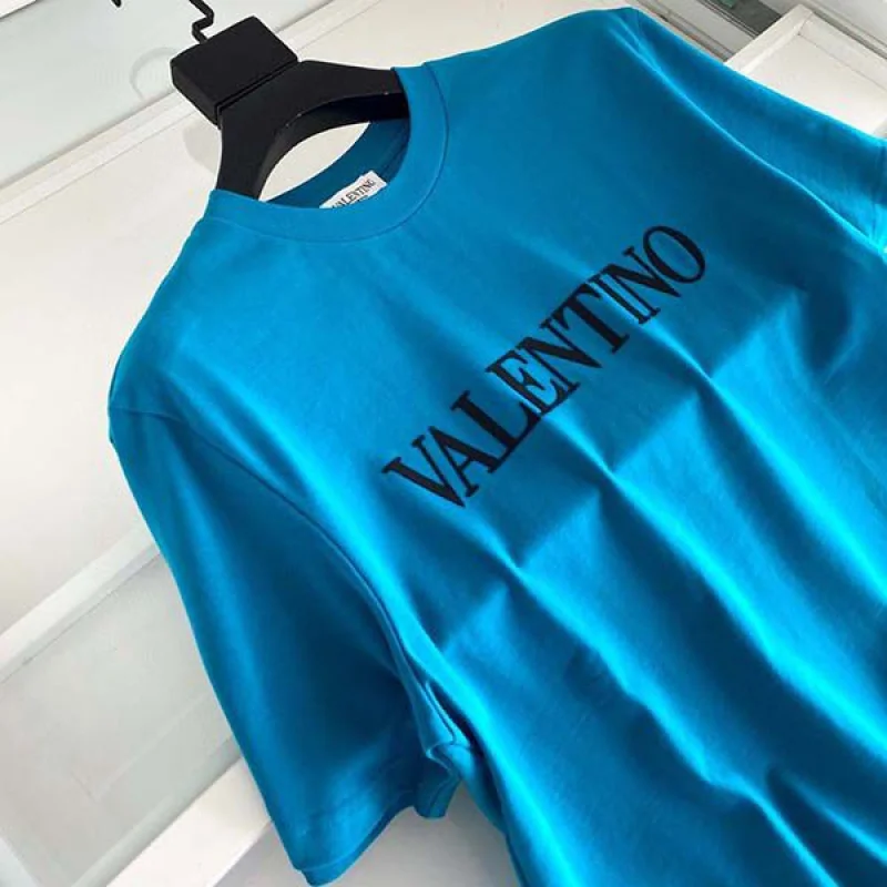 目を惹くカラー ヴァレンティノ エンブロイダリー ジャージーTシャツ コピー Vug30344