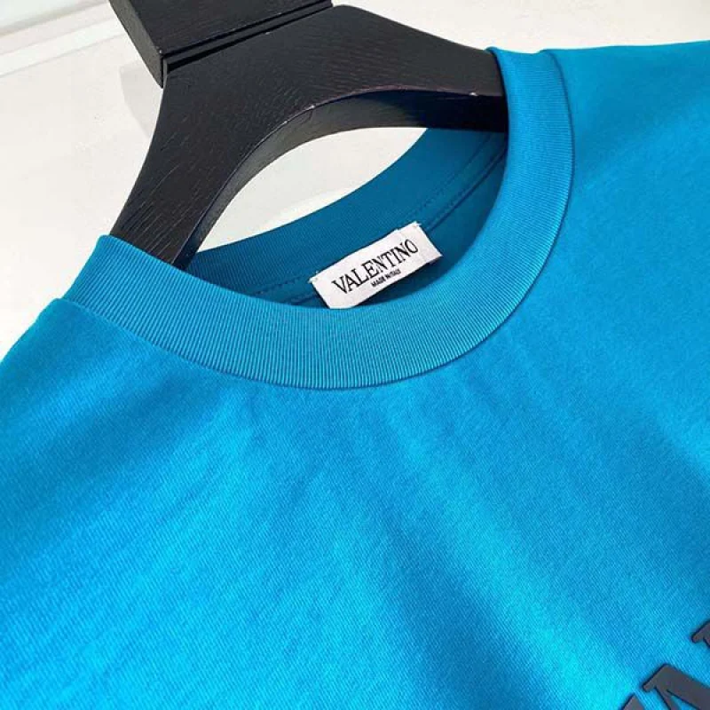 目を惹くカラー ヴァレンティノ エンブロイダリー ジャージーTシャツ コピー Vug30344