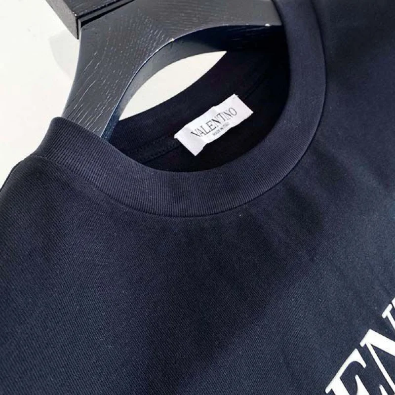 目を惹くカラー ヴァレンティノ エンブロイダリー ジャージーTシャツ コピー Vug30344
