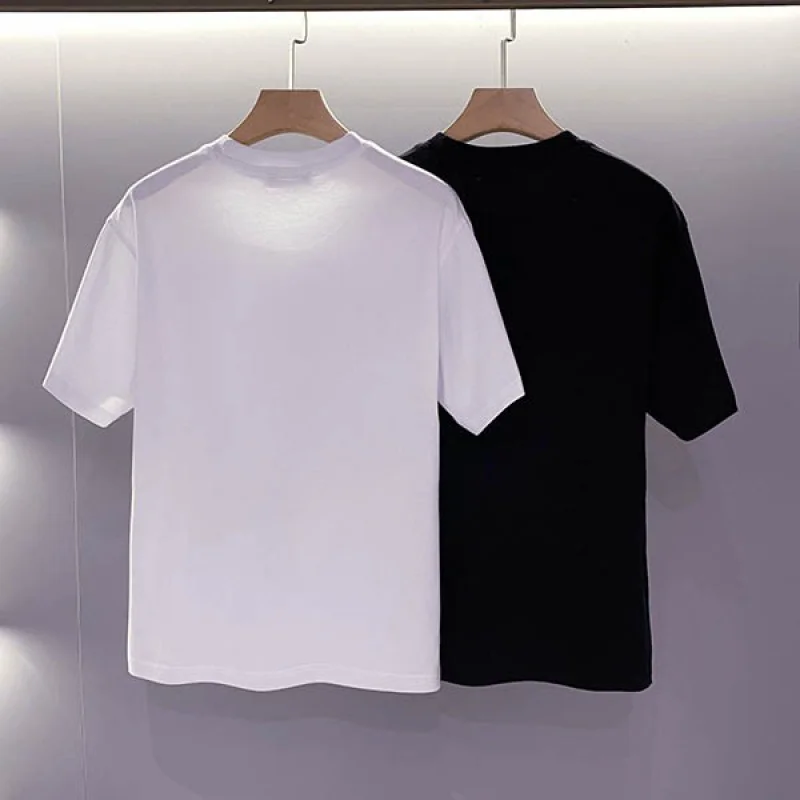 ヴァレンティノ Tシャツ 偽物 VLTN コットンロゴ Tシャツ 2色 Vut28423