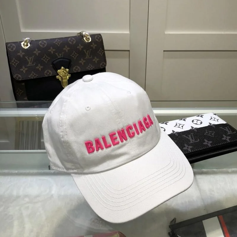 早い者勝ち♡バレンシアガ ホワイトロゴキャップ 偽物 bag33562