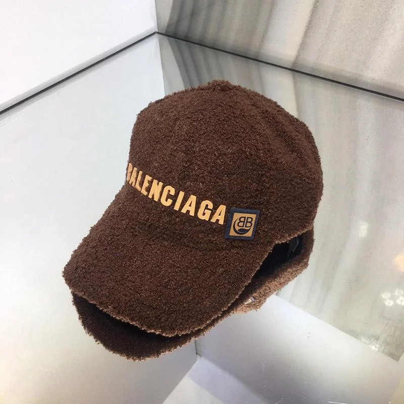 《大人気》お洒落に♪ バレンシアガ ラムズウール キャップ bag90439