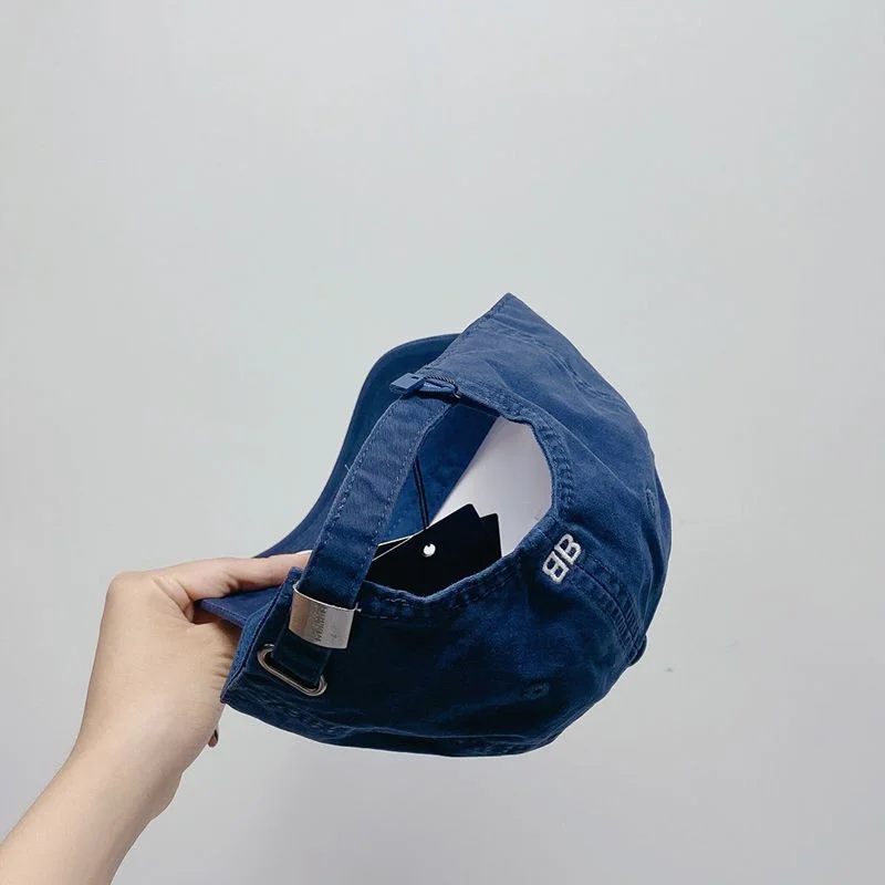 春もの新作バレンシアガ ロゴ刺繍 オーガニックコットンドリル製 キャップ コピー bam59364