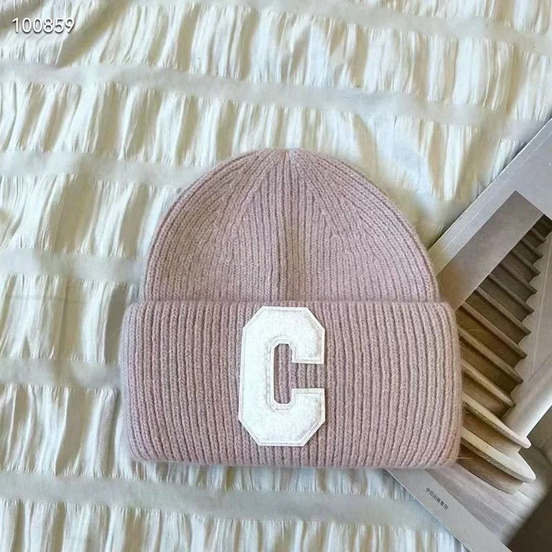 人気急上昇セリーヌ イニシャル付き カシミア ウール ビーニー 偽物 全色 Cea33971