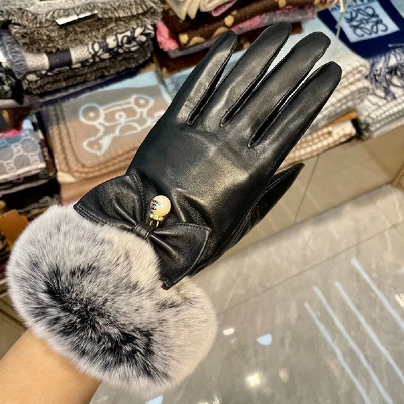 【高級感たっぷり♡】シャネル コピー レザーグローブ shj88106